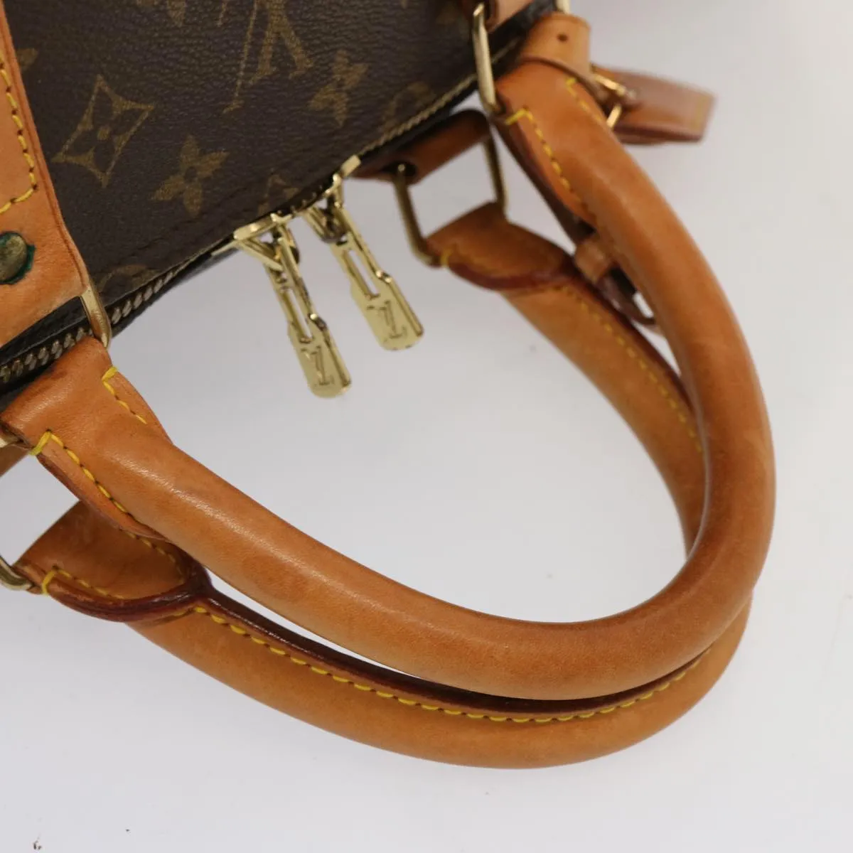 LOUIS VUITTON Monogram Keepall 55 Boston Bag M41424 LV yk12021