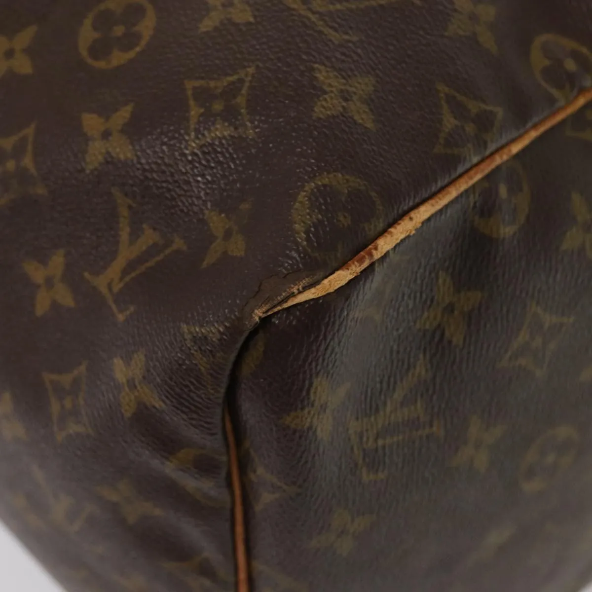 LOUIS VUITTON Monogram Keepall 55 Boston Bag Vintage M41424 LV hk1527