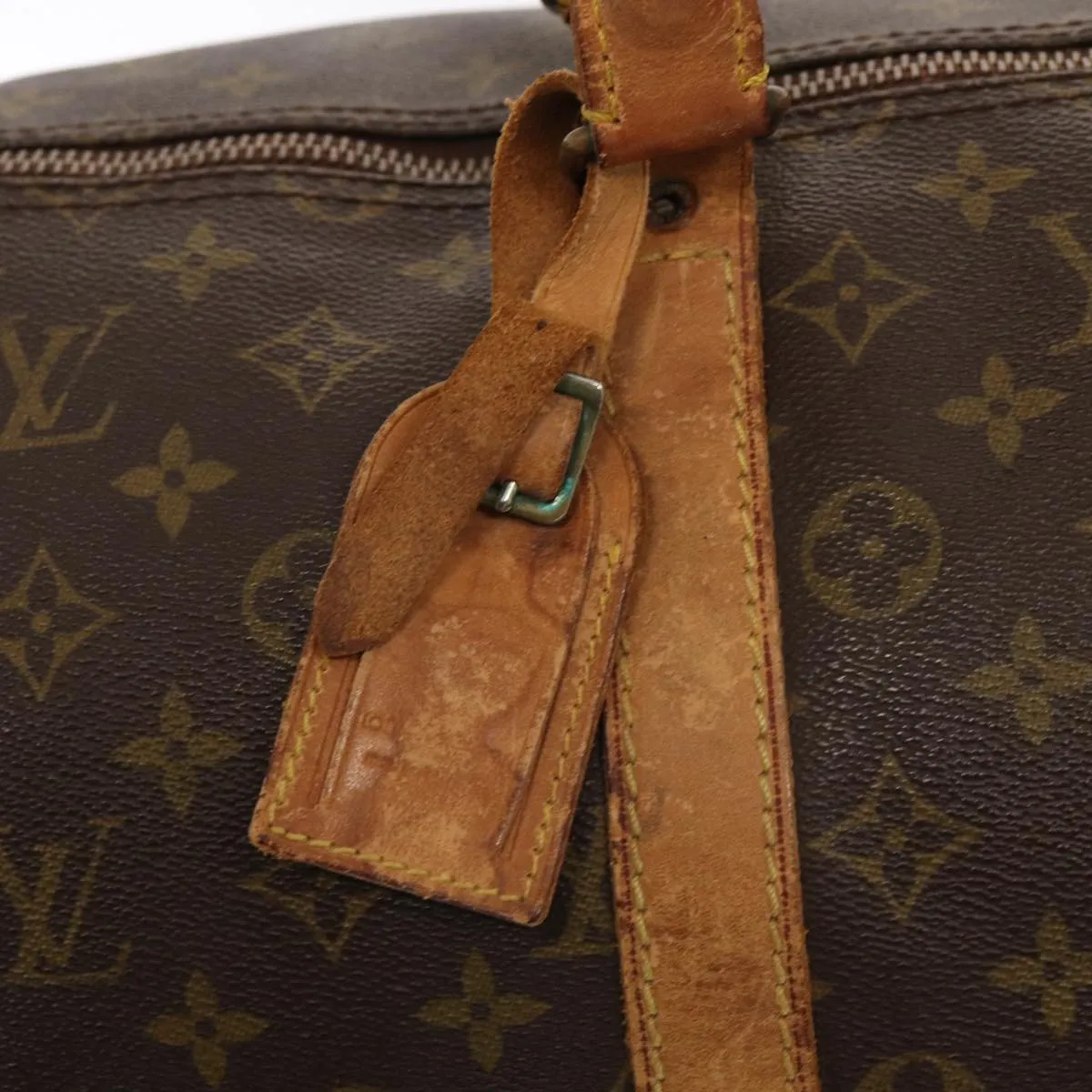 LOUIS VUITTON Monogram Keepall 55 Boston Bag Vintage M41424 LV hk1527