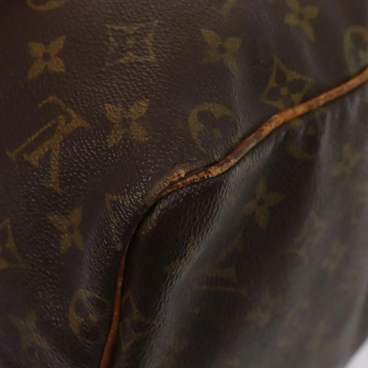 LOUIS VUITTON Monogram Keepall 55 Boston Bag Vintage M41424 LV hk1527