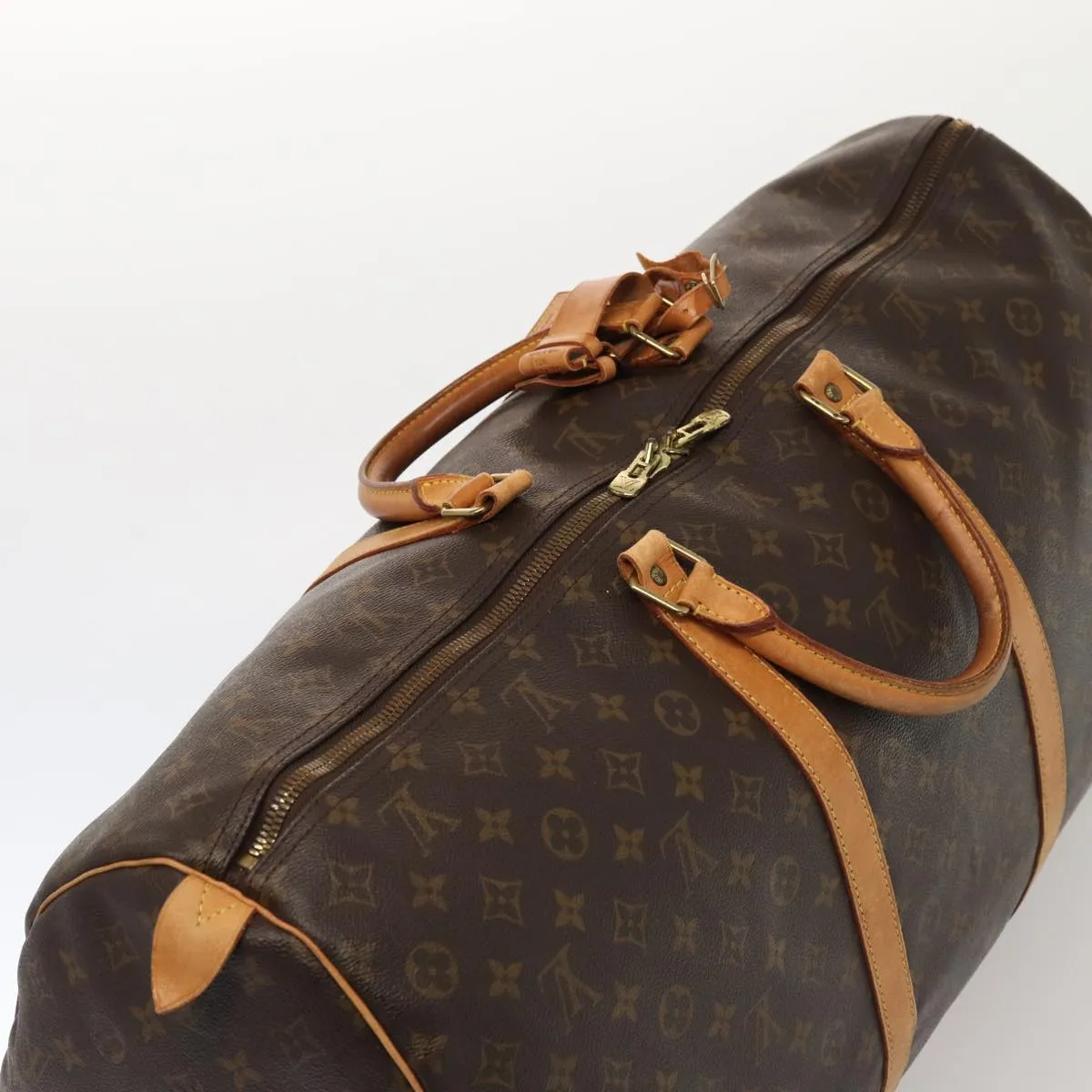 LOUIS VUITTON Monogram Keepall 60 Boston Bag M41422 LV 83920