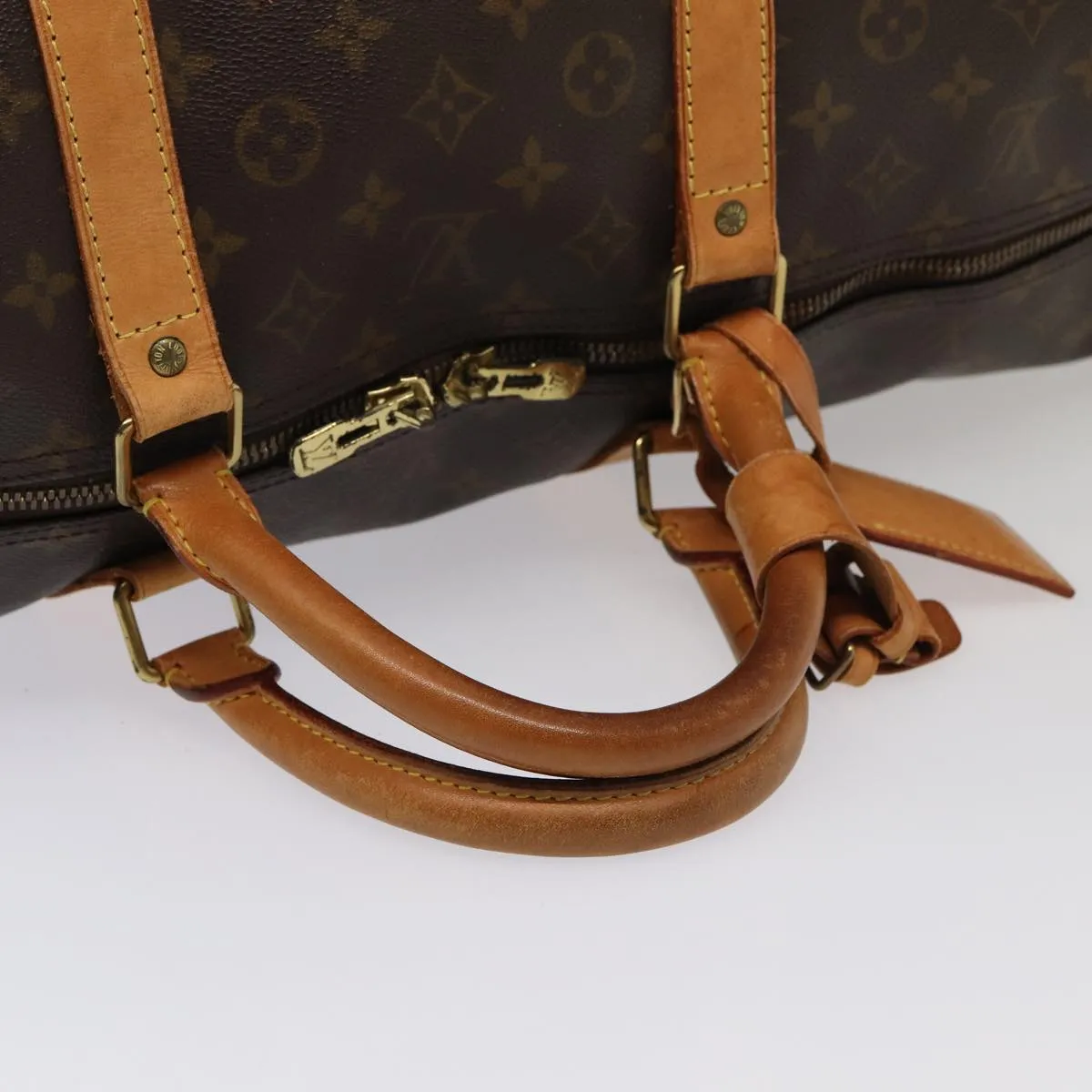 LOUIS VUITTON Monogram Keepall 60 Boston Bag M41422 LV 83920
