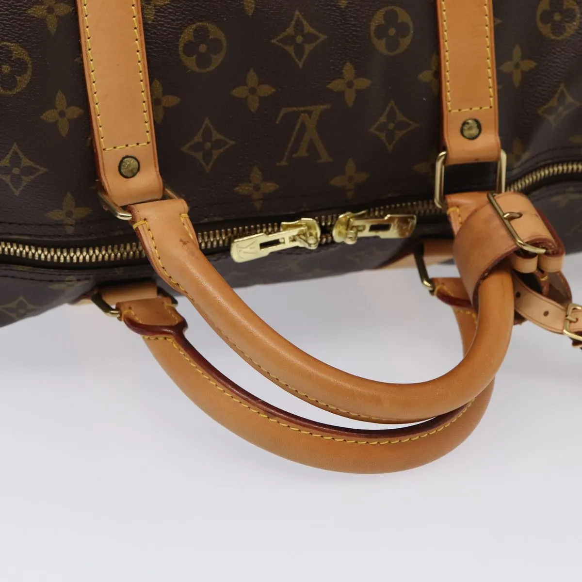 LOUIS VUITTON Monogram Keepall 60 Boston Bag M41422 LV 84337