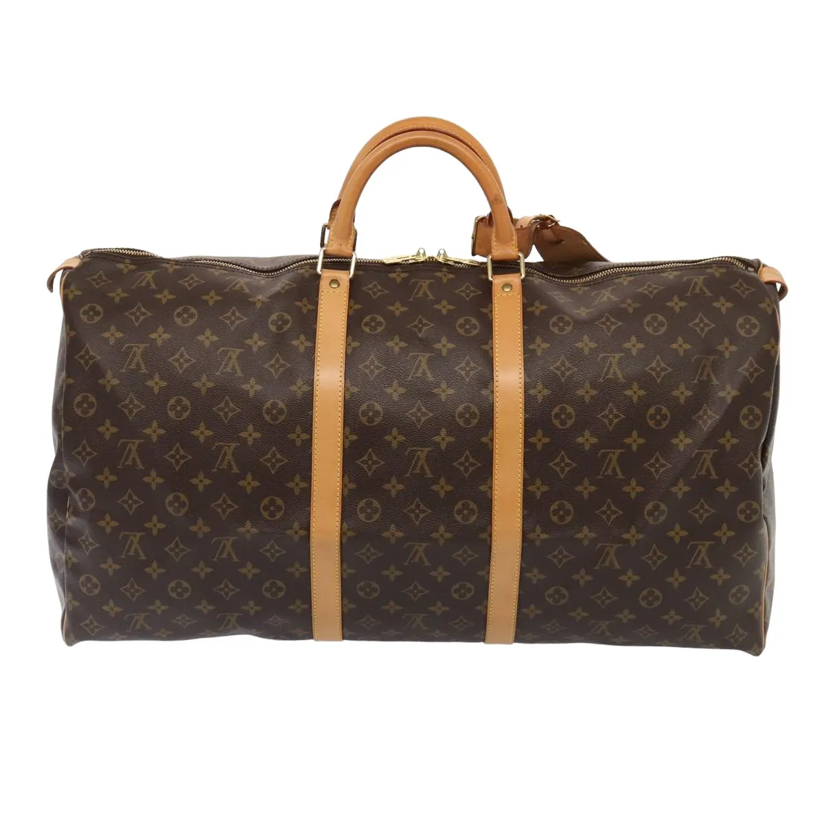 LOUIS VUITTON Monogram Keepall 60 Boston Bag M41422 LV 84337