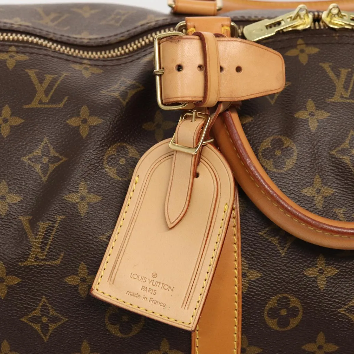 LOUIS VUITTON Monogram Keepall 60 Boston Bag M41422 LV 84337