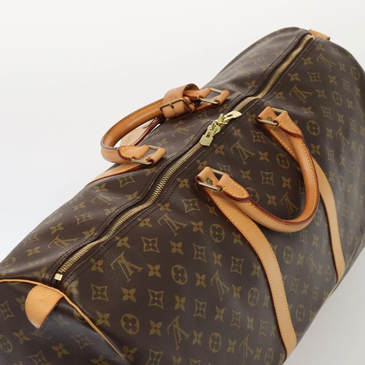 LOUIS VUITTON Monogram Keepall 60 Boston Bag M41422 LV 84337