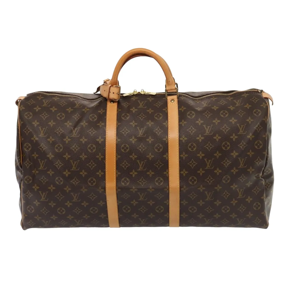 LOUIS VUITTON Monogram Keepall 60 Boston Bag M41422 LV 84337