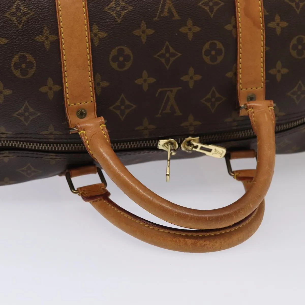 LOUIS VUITTON Monogram Keepall 60 Boston Bag M41422 LV ki4677