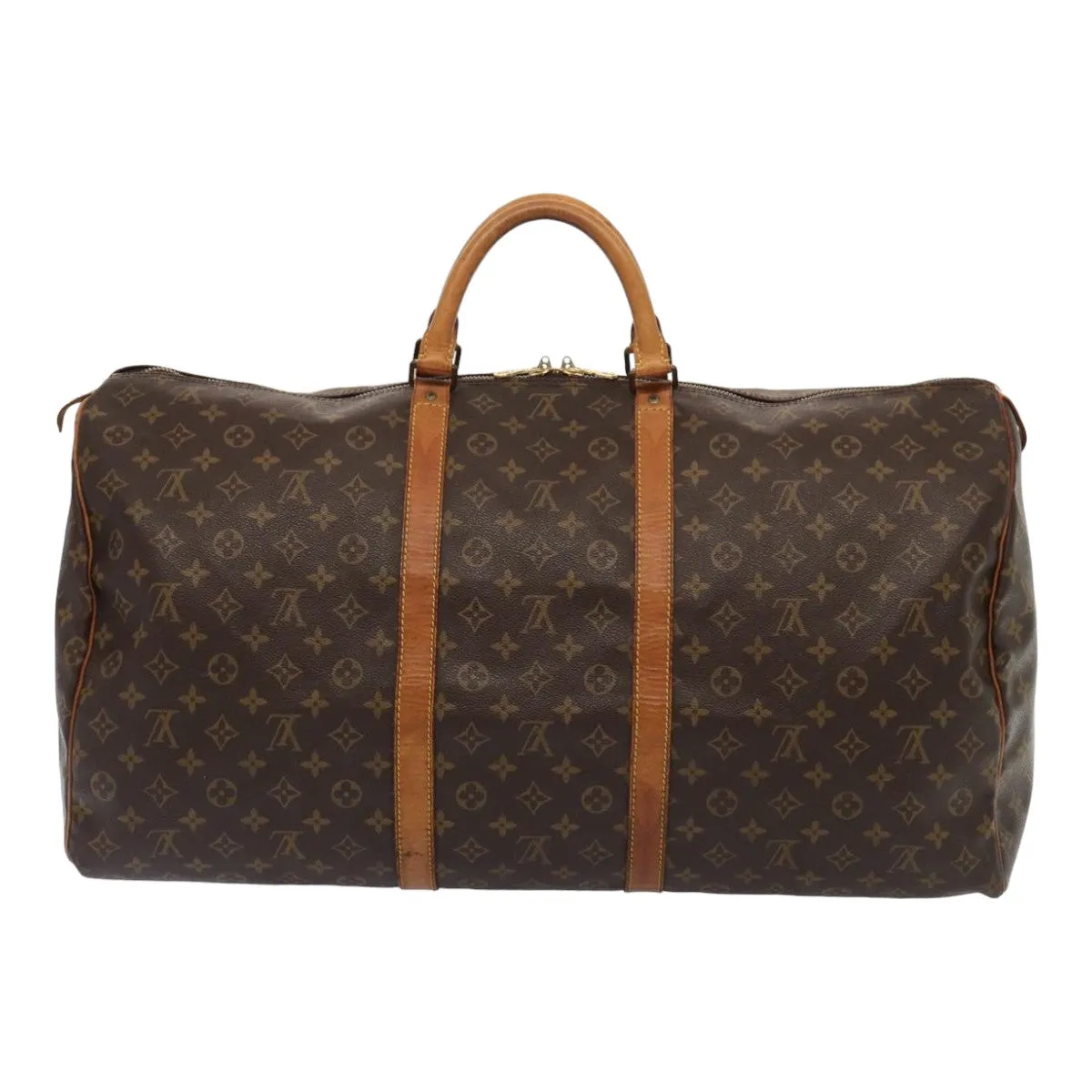 LOUIS VUITTON Monogram Keepall 60 Boston Bag M41422 LV ki4677