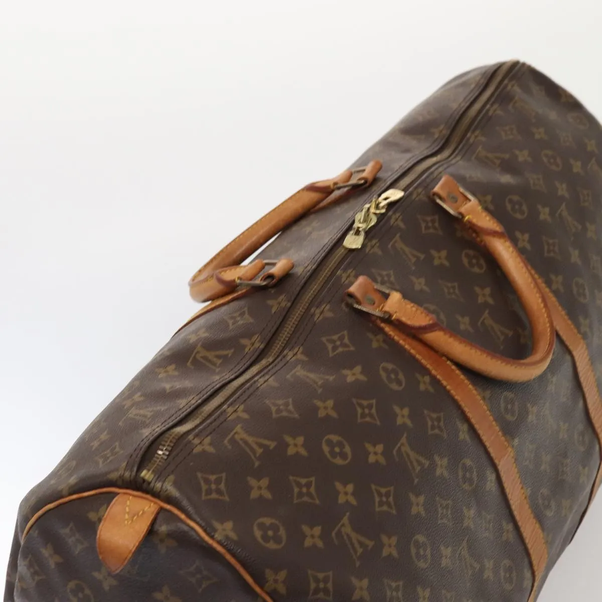 LOUIS VUITTON Monogram Keepall 60 Boston Bag M41422 LV ki4677