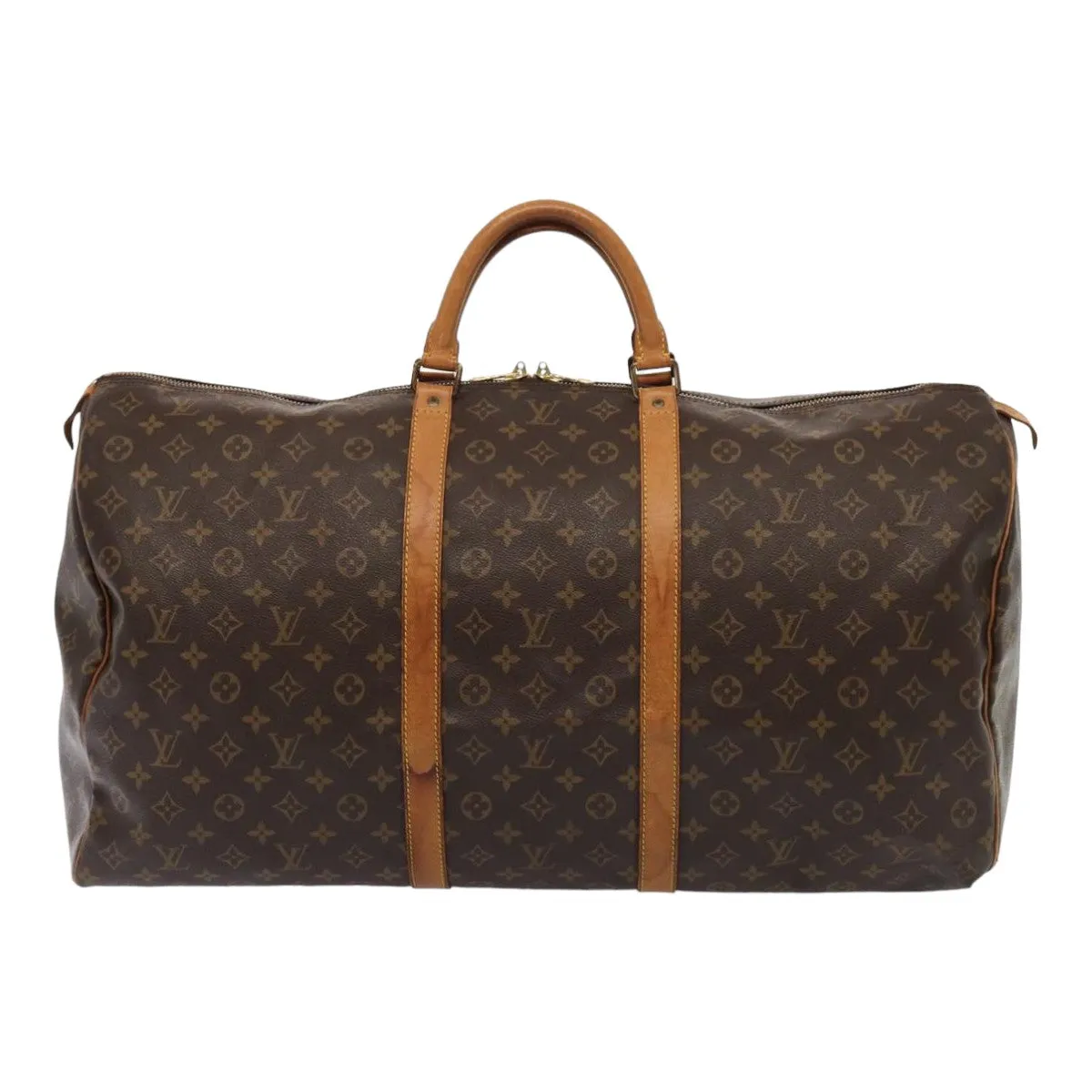 LOUIS VUITTON Monogram Keepall 60 Boston Bag M41422 LV ki4677