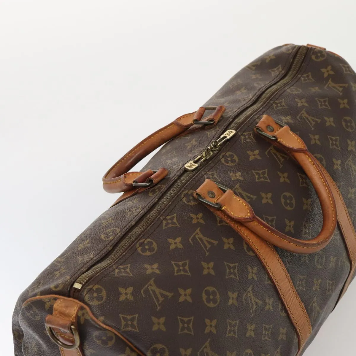 LOUIS VUITTON Monogram Keepall Bandouliere 50 Boston Bag M41416 LV 83479