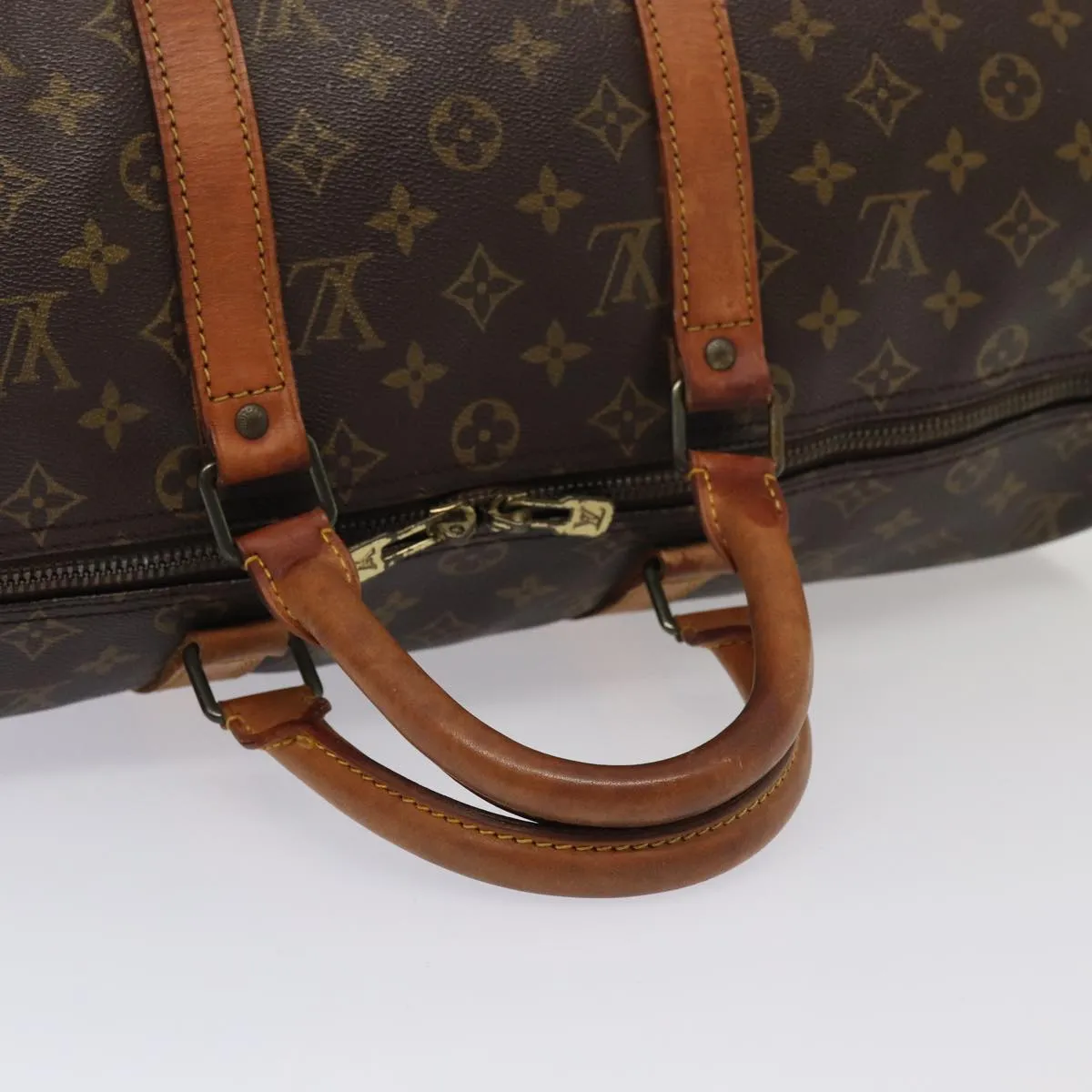 LOUIS VUITTON Monogram Keepall Bandouliere 50 Boston Bag M41416 LV 83479