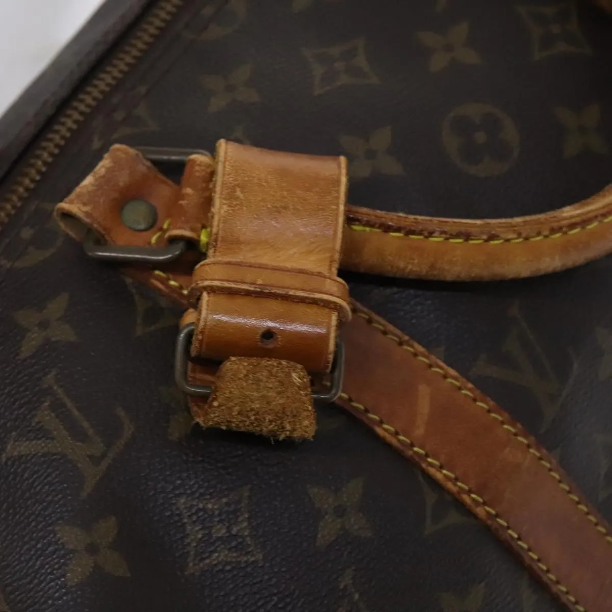 LOUIS VUITTON Monogram Keepall Bandouliere 50 Boston Bag M41416 LV Auth am7981