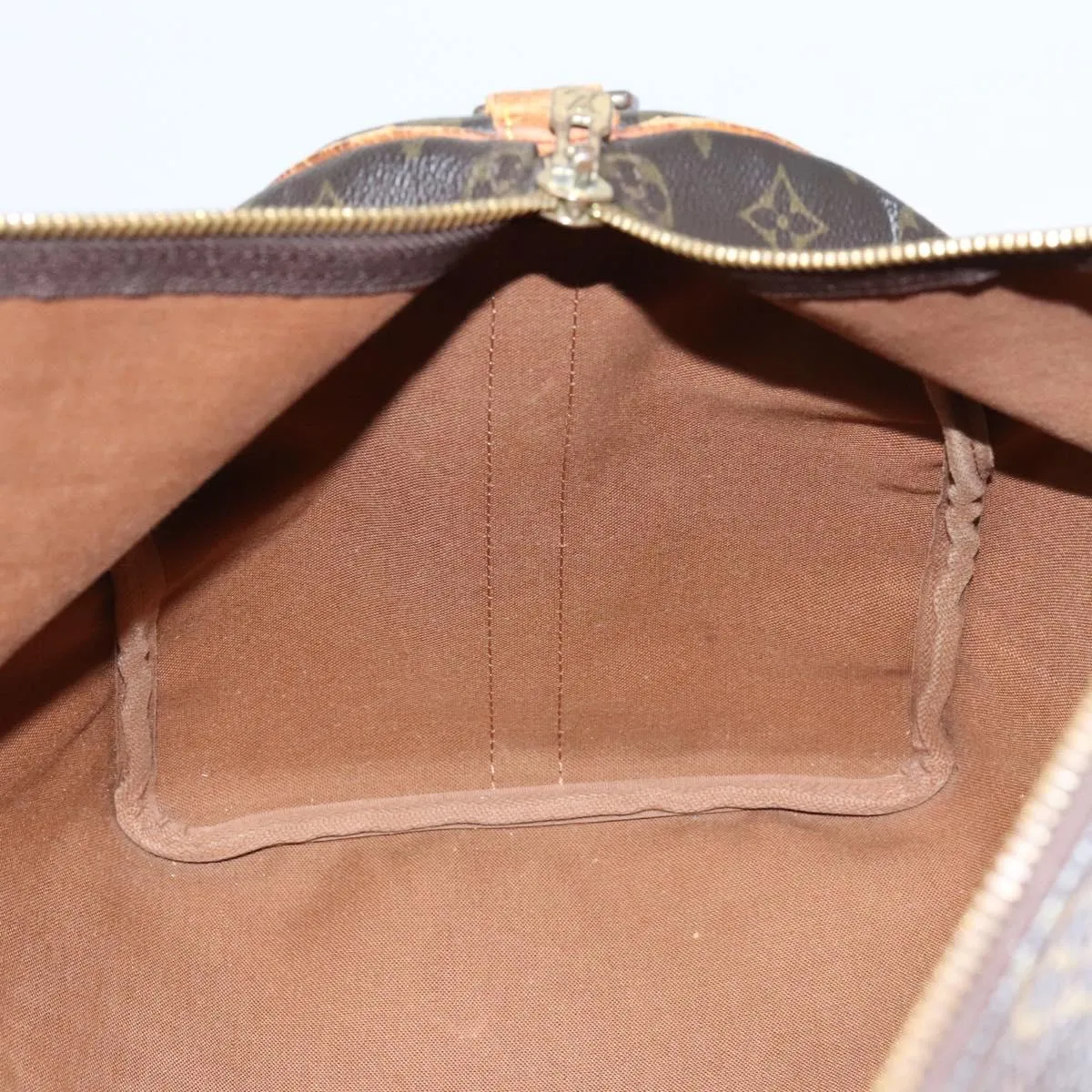 LOUIS VUITTON Monogram Keepall Bandouliere 50 Boston Bag M41416 LV Auth am7981
