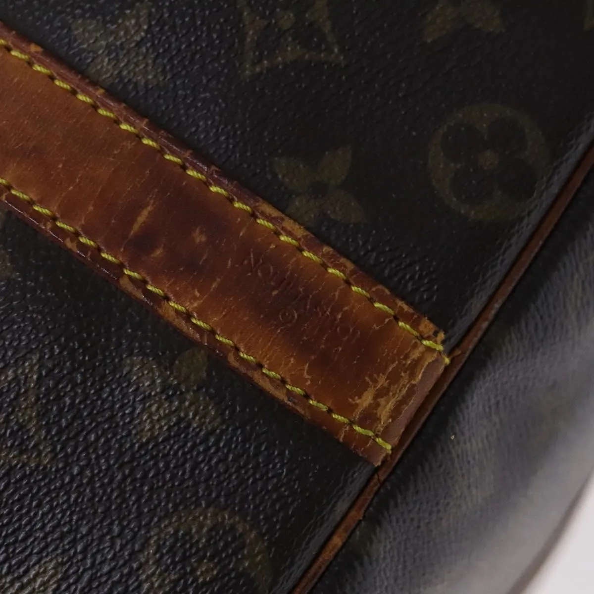 LOUIS VUITTON Monogram Keepall Bandouliere 50 Boston Bag M41416 LV Auth am7981