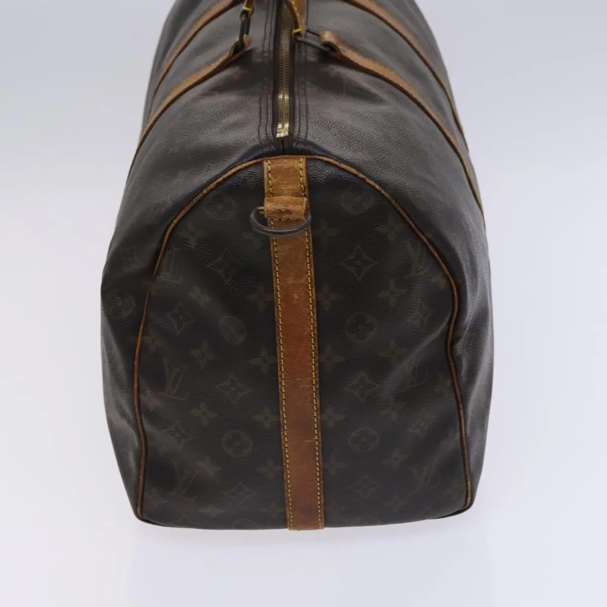 LOUIS VUITTON Monogram Keepall Bandouliere 50 Boston Bag M41416 LV Auth am7981