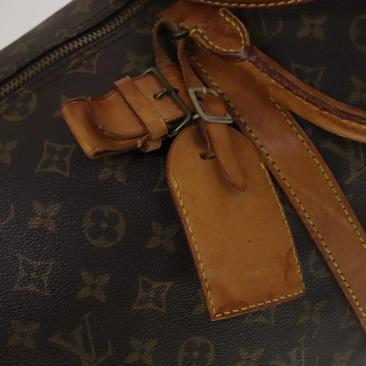 LOUIS VUITTON Monogram Keepall Bandouliere 50 Boston Bag M41416 LV bs21676