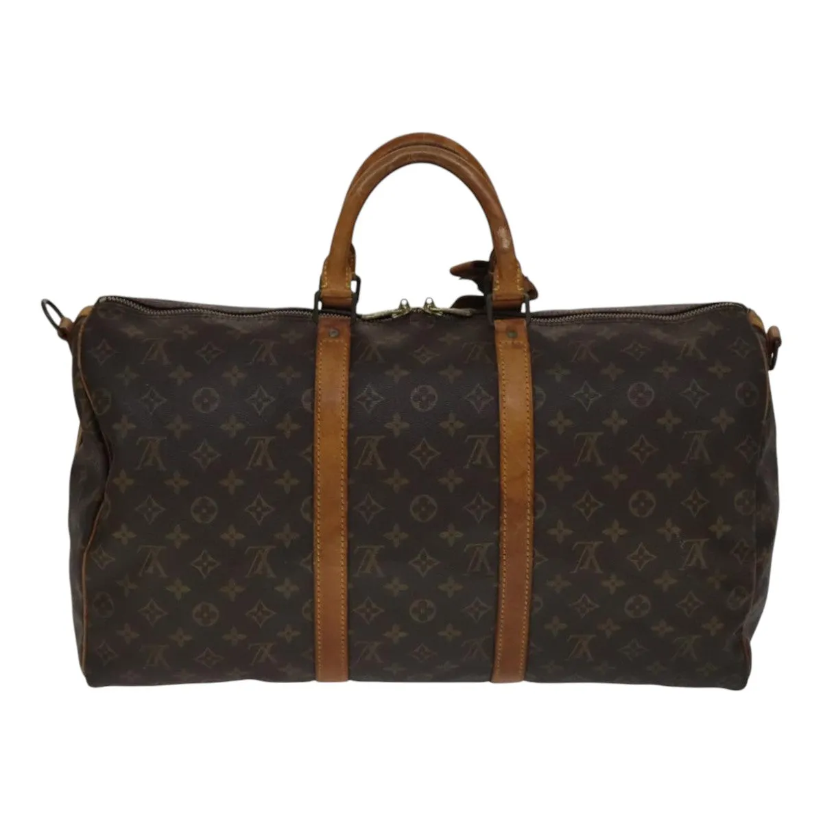 LOUIS VUITTON Monogram Keepall Bandouliere 50 Boston Bag M41416 LV bs21676