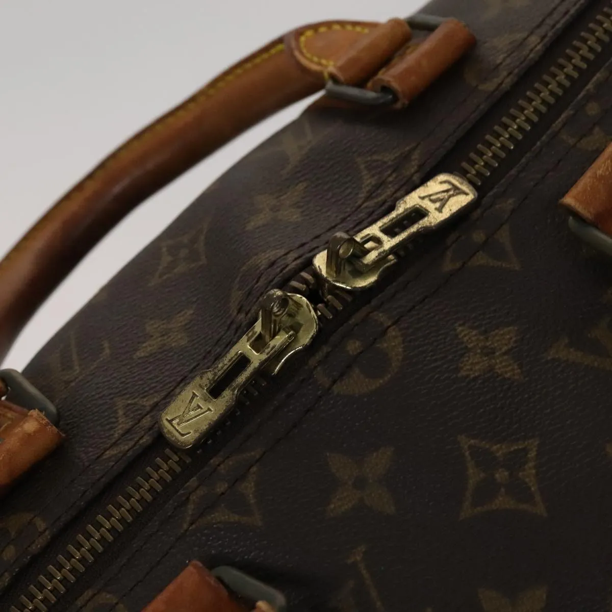 LOUIS VUITTON Monogram Keepall Bandouliere 50 Boston Bag M41416 LV bs21676