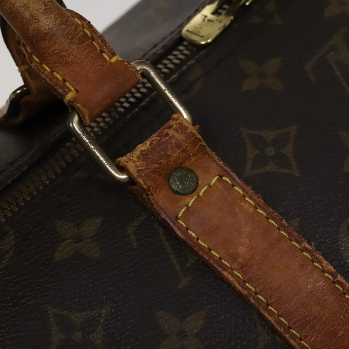 LOUIS VUITTON Monogram Keepall Bandouliere 55 Boston Bag M41414 LV 109253