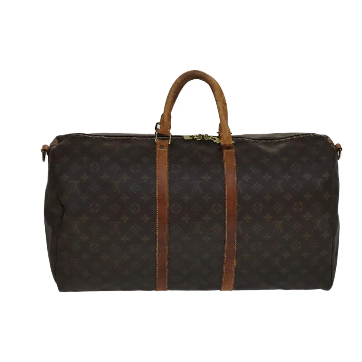 LOUIS VUITTON Monogram Keepall Bandouliere 55 Boston Bag M41414 LV 109253