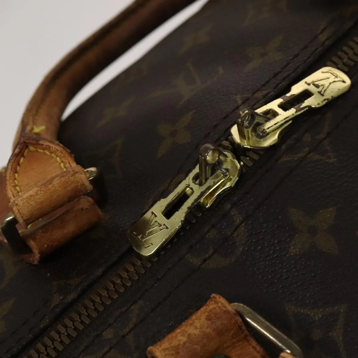 LOUIS VUITTON Monogram Keepall Bandouliere 55 Boston Bag M41414 LV 109253