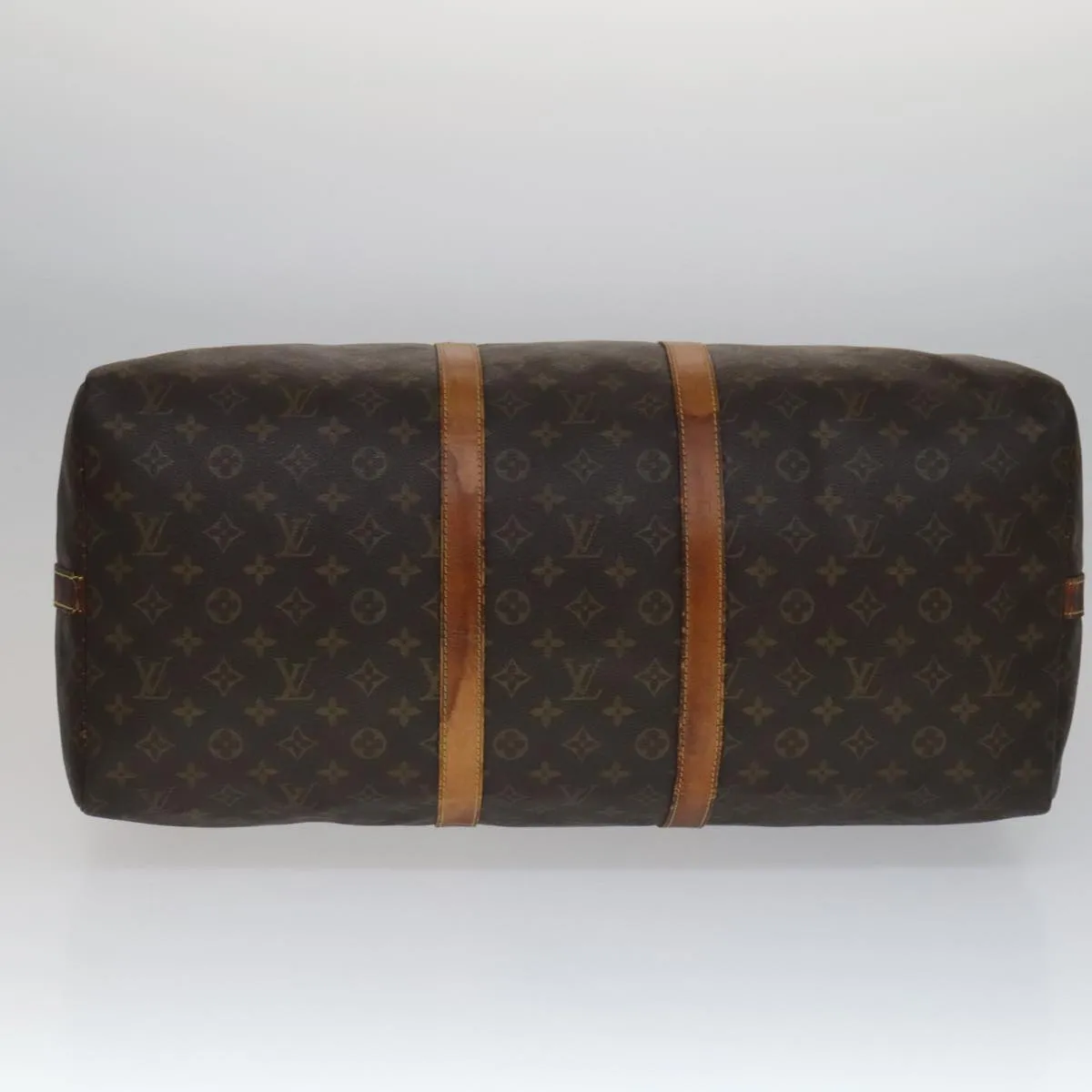 LOUIS VUITTON Monogram Keepall Bandouliere 55 Boston Bag M41414 LV 109253