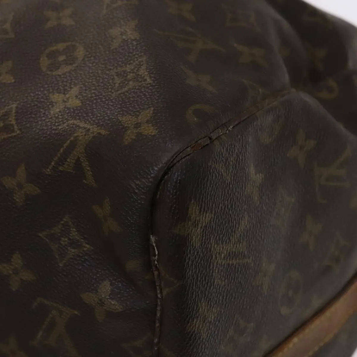 LOUIS VUITTON Monogram Keepall Bandouliere 55 Boston Bag M41414 LV Auth 113023