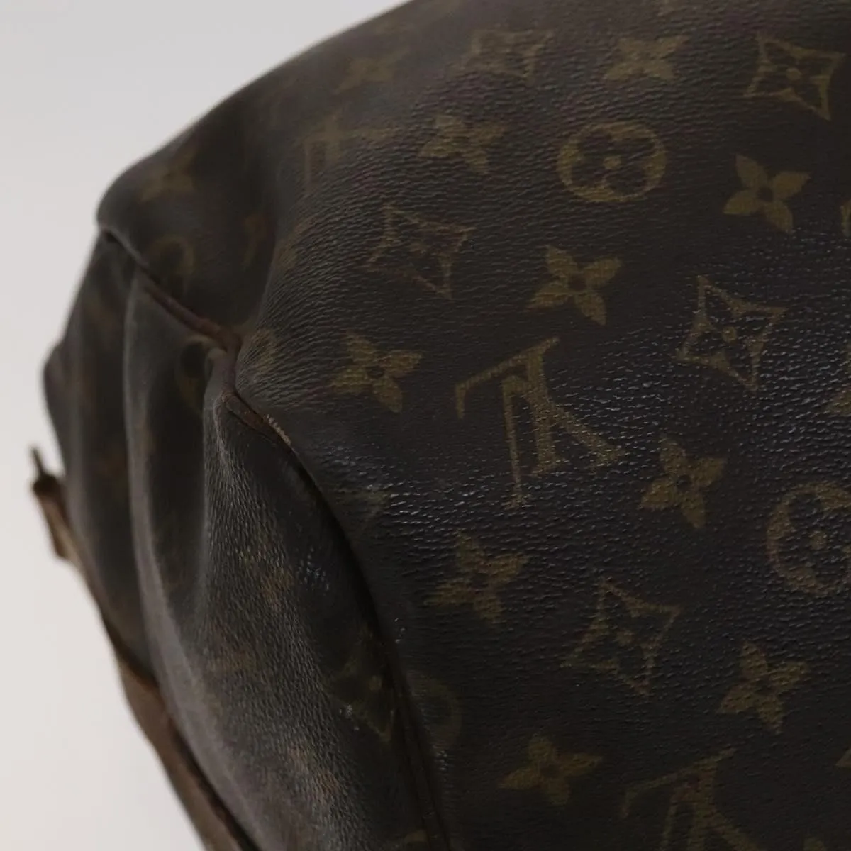 LOUIS VUITTON Monogram Keepall Bandouliere 55 Boston Bag M41414 LV Auth 113023