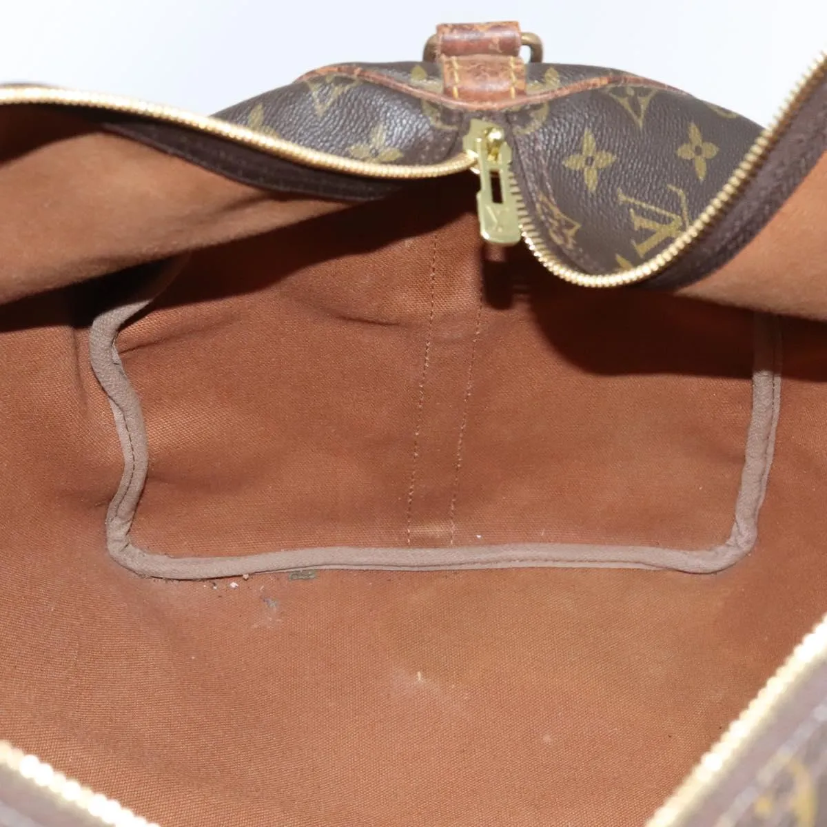 LOUIS VUITTON Monogram Keepall Bandouliere 55 Boston Bag M41414 LV Auth 113023