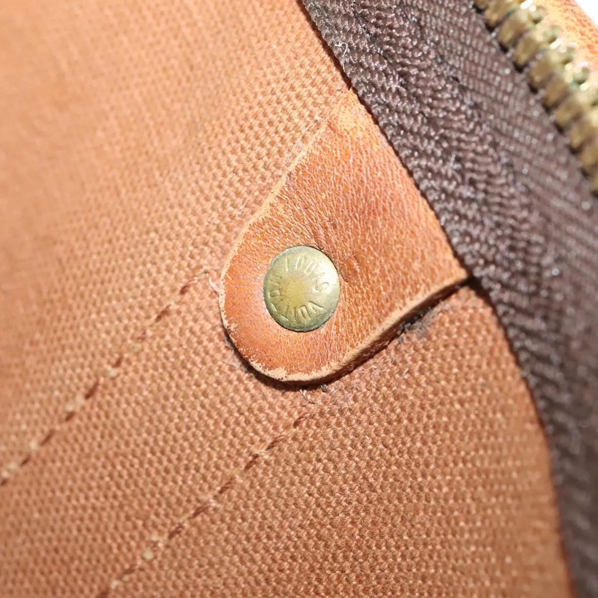 LOUIS VUITTON Monogram Keepall Bandouliere 55 Boston Bag M41414 LV Auth 113023