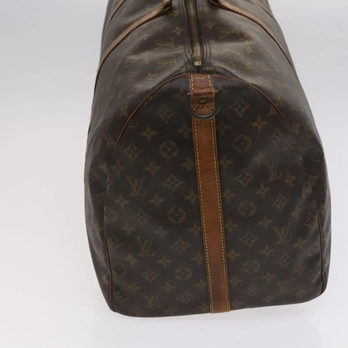 LOUIS VUITTON Monogram Keepall Bandouliere 60 Boston Bag M41412 LV Auth 115806