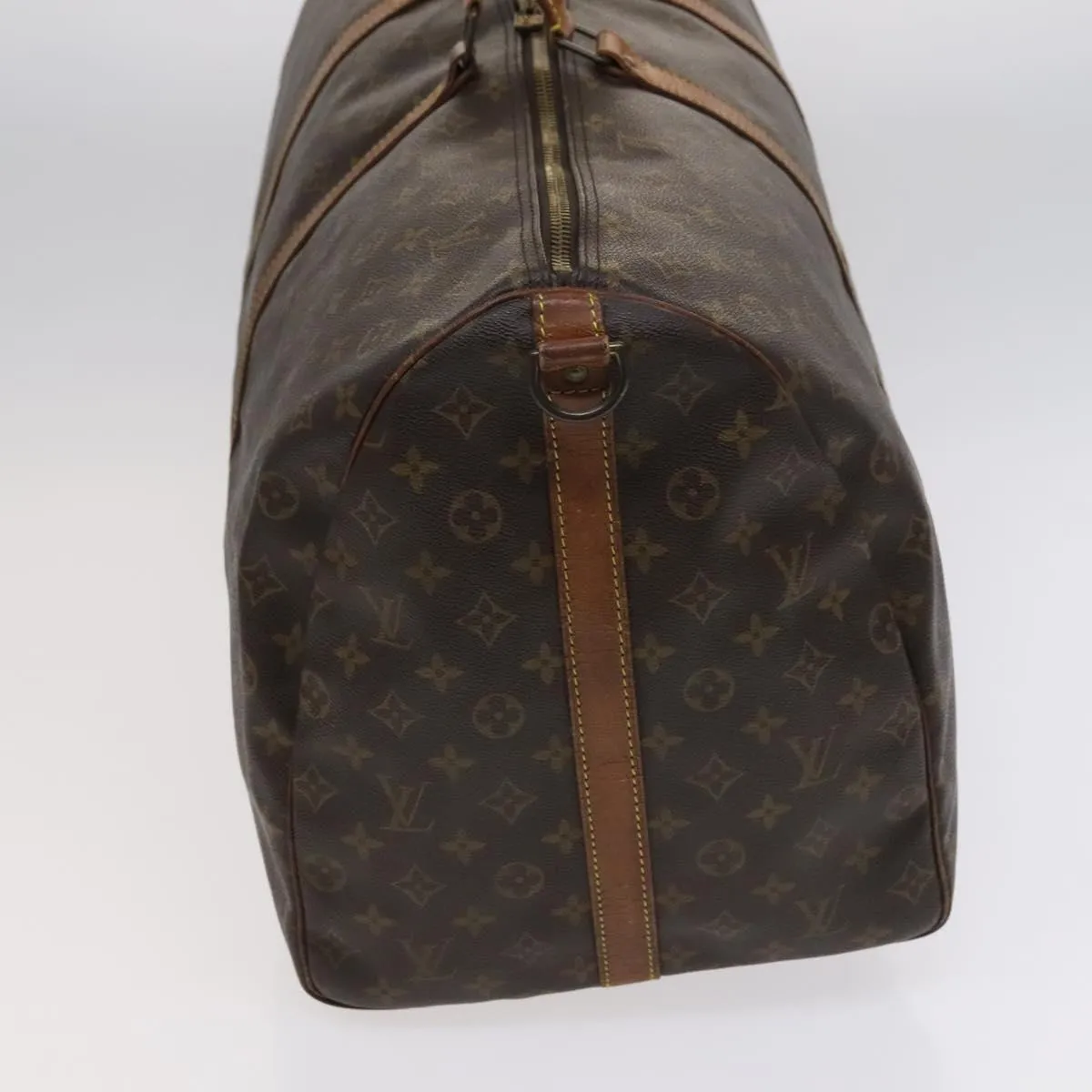 LOUIS VUITTON Monogram Keepall Bandouliere 60 Boston Bag M41412 LV Auth 115806