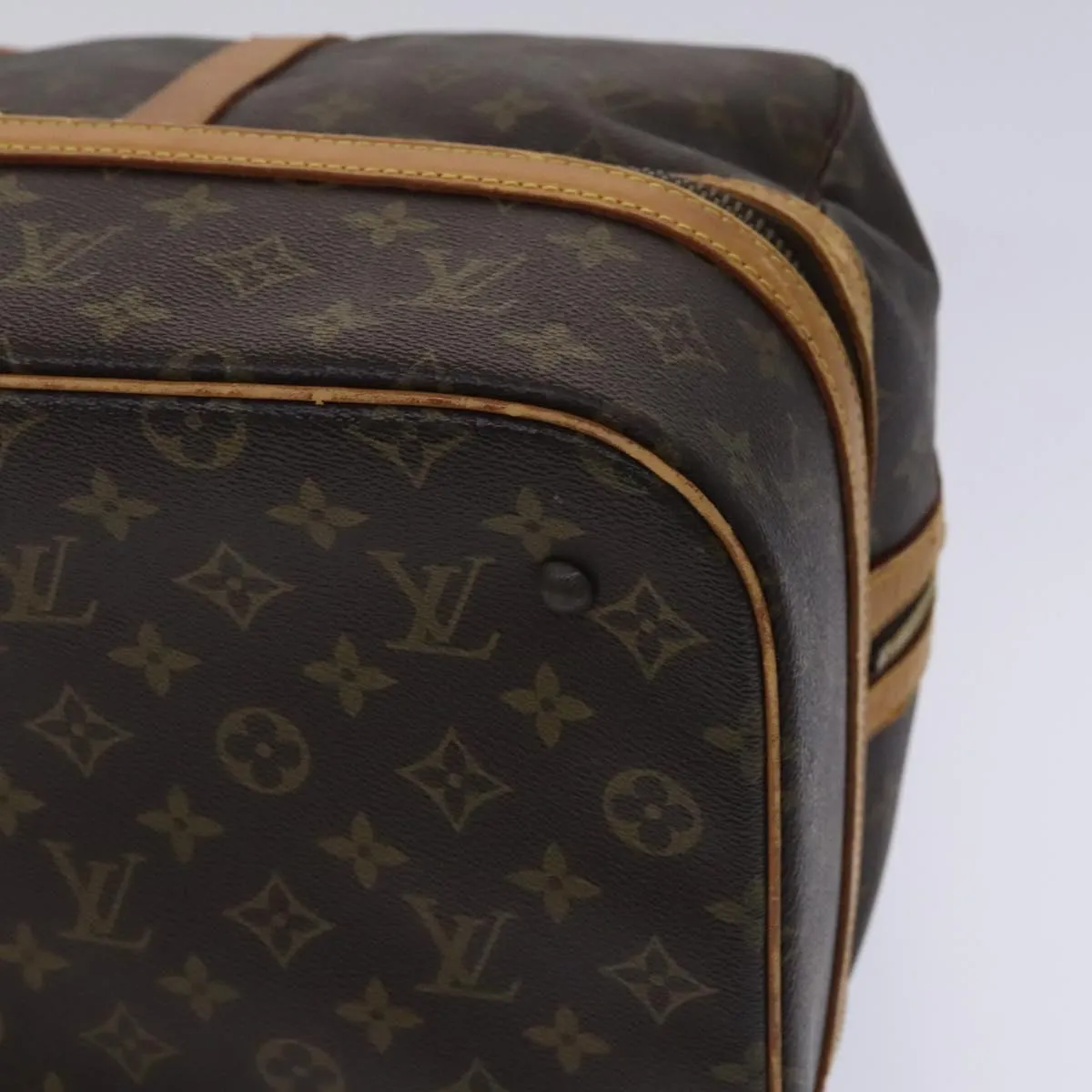 LOUIS VUITTON Monogram Sac Sports Boston Bag M41444 LV Auth ep7807