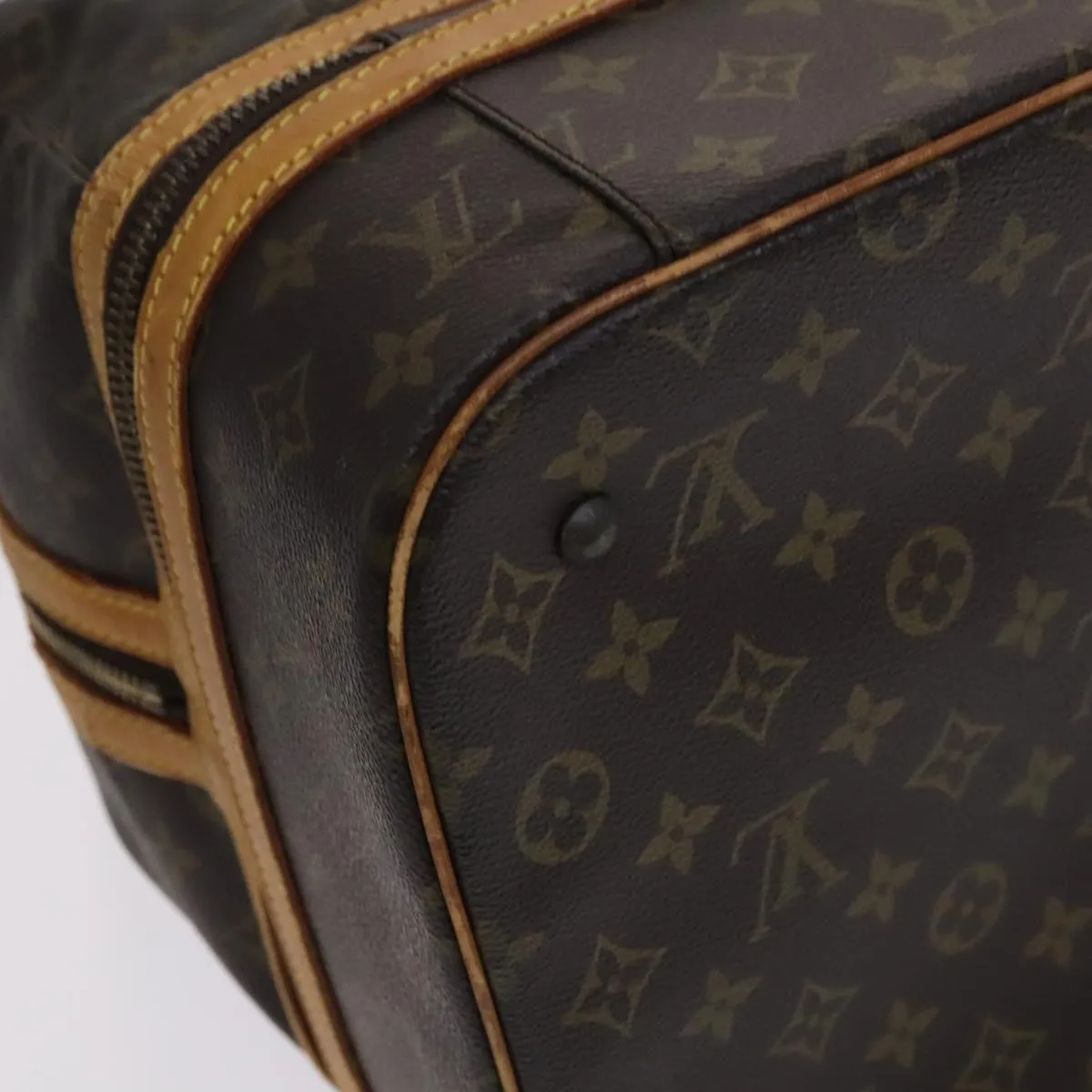 LOUIS VUITTON Monogram Sac Sports Boston Bag M41444 LV Auth ep7807