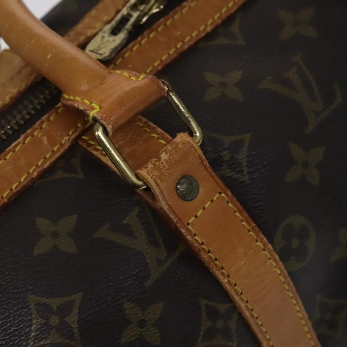 LOUIS VUITTON Monogram Sac Sports Boston Bag M41444 LV Auth ep7807