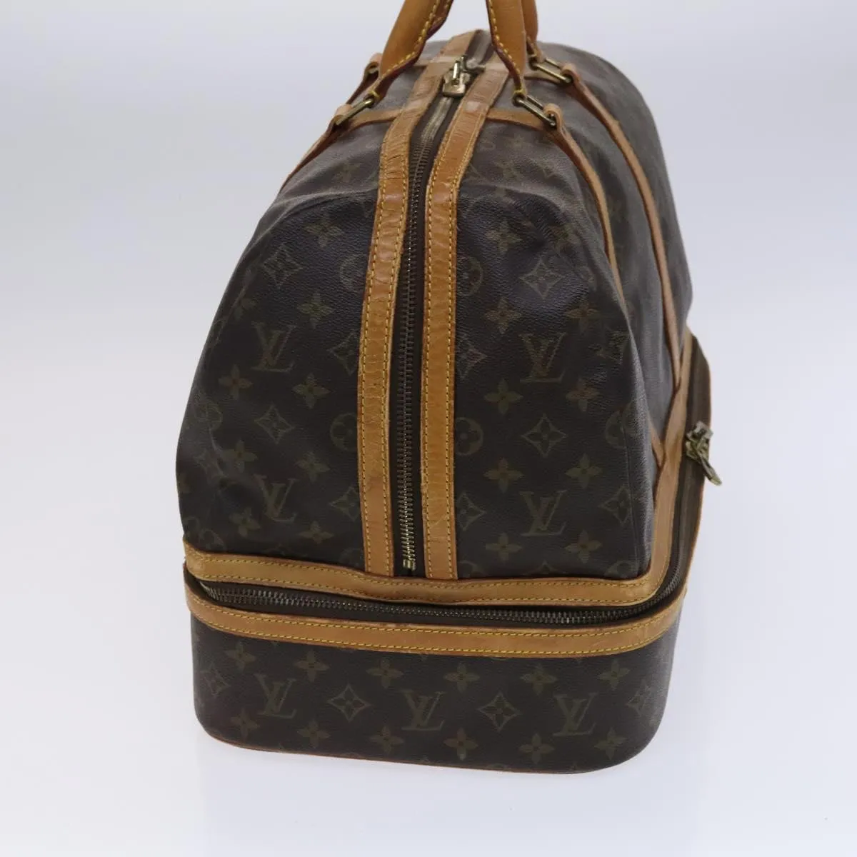 LOUIS VUITTON Monogram Sac Sports Boston Bag M41444 LV Auth ep7807
