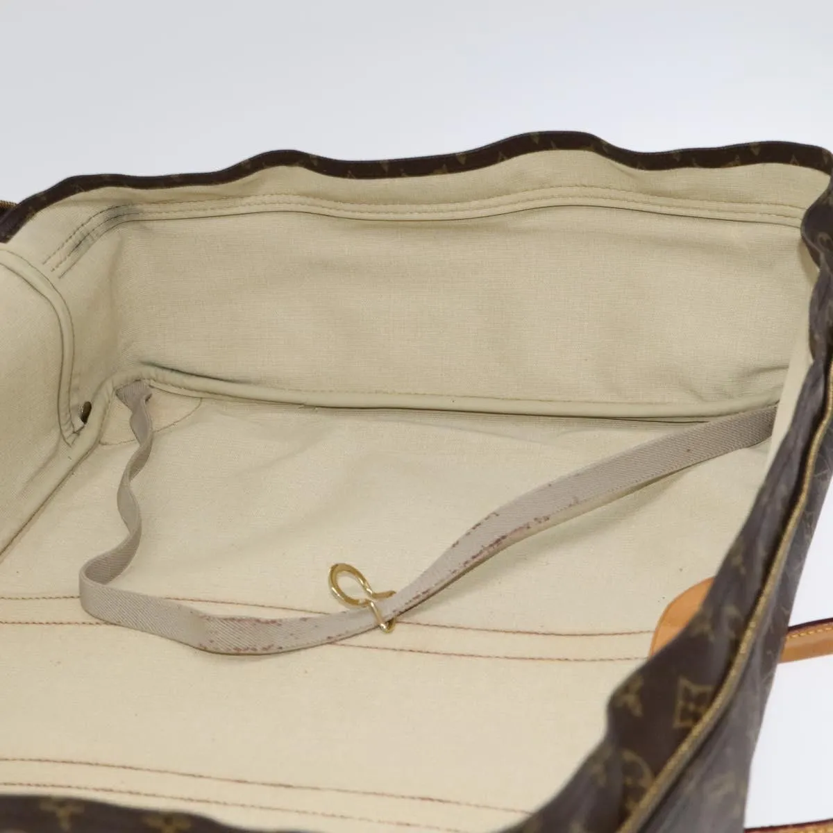 LOUIS VUITTON Monogram Sirius 50 Boston Bag M41406 LV Auth BD114