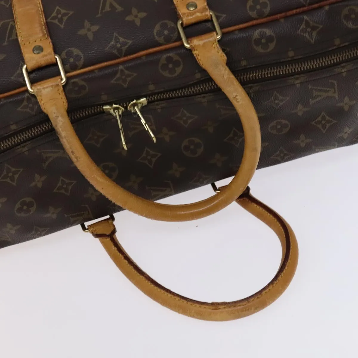 LOUIS VUITTON Monogram Sirius 50 Boston Bag M41406 LV Auth BD114