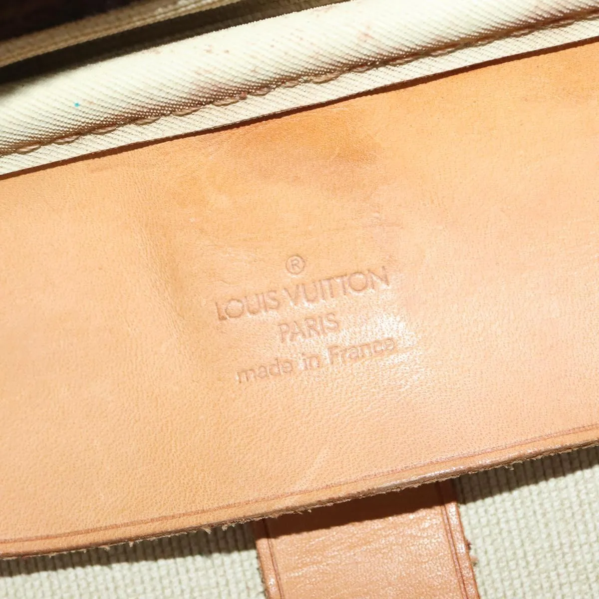 LOUIS VUITTON Monogram Sirius 50 Boston Bag M41406 LV Auth BD114