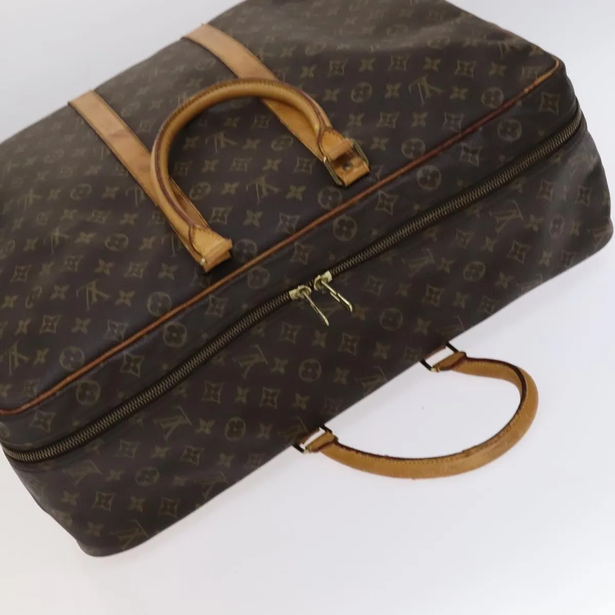 LOUIS VUITTON Monogram Sirius 50 Boston Bag M41406 LV Auth BD114