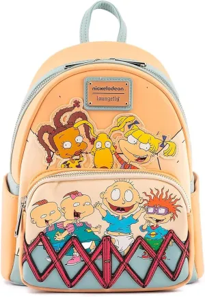 Loungefly Nickelodeon Rugrats 30th Anniversary Womens Double Strap Shoulder Bag Purse