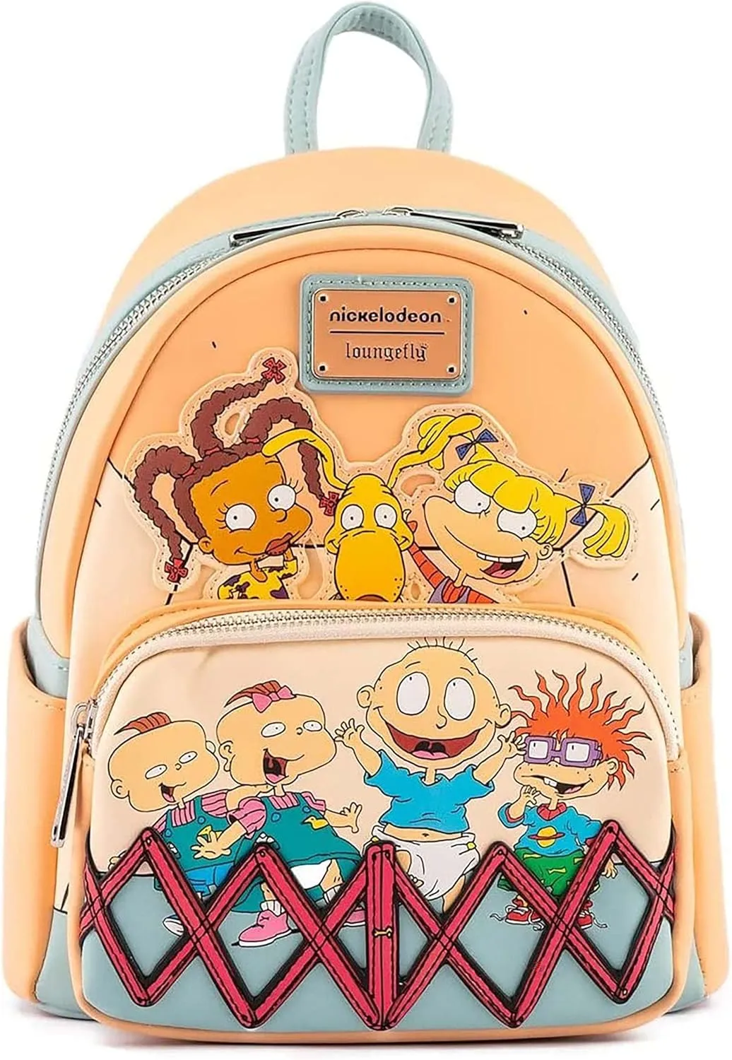 Loungefly Nickelodeon Rugrats 30th Anniversary Womens Double Strap Shoulder Bag Purse
