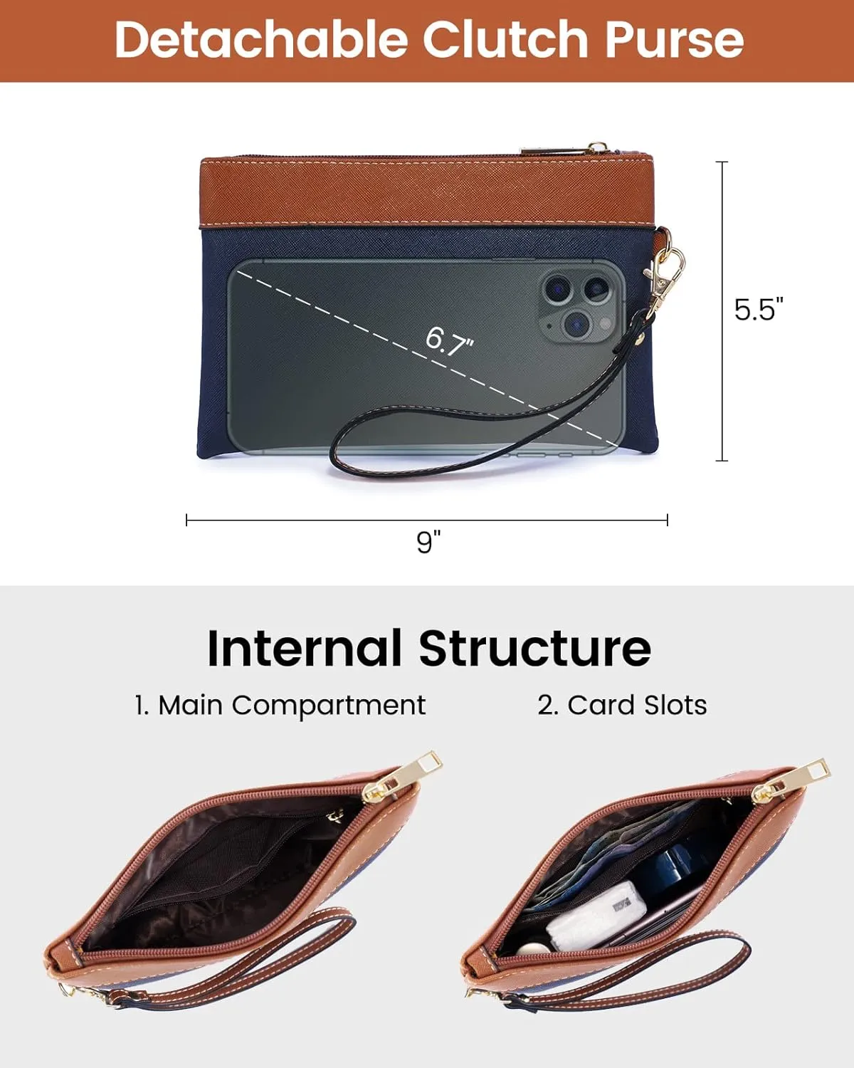 LOVEVOOK 15.6 Inch Laptop Bag for women, Large Waterproof PU Leather Work Briefcase with USB Charging Port Casual Computer Shoulder Bag Messenger, Fashion Business Office Tote Handbag Purse