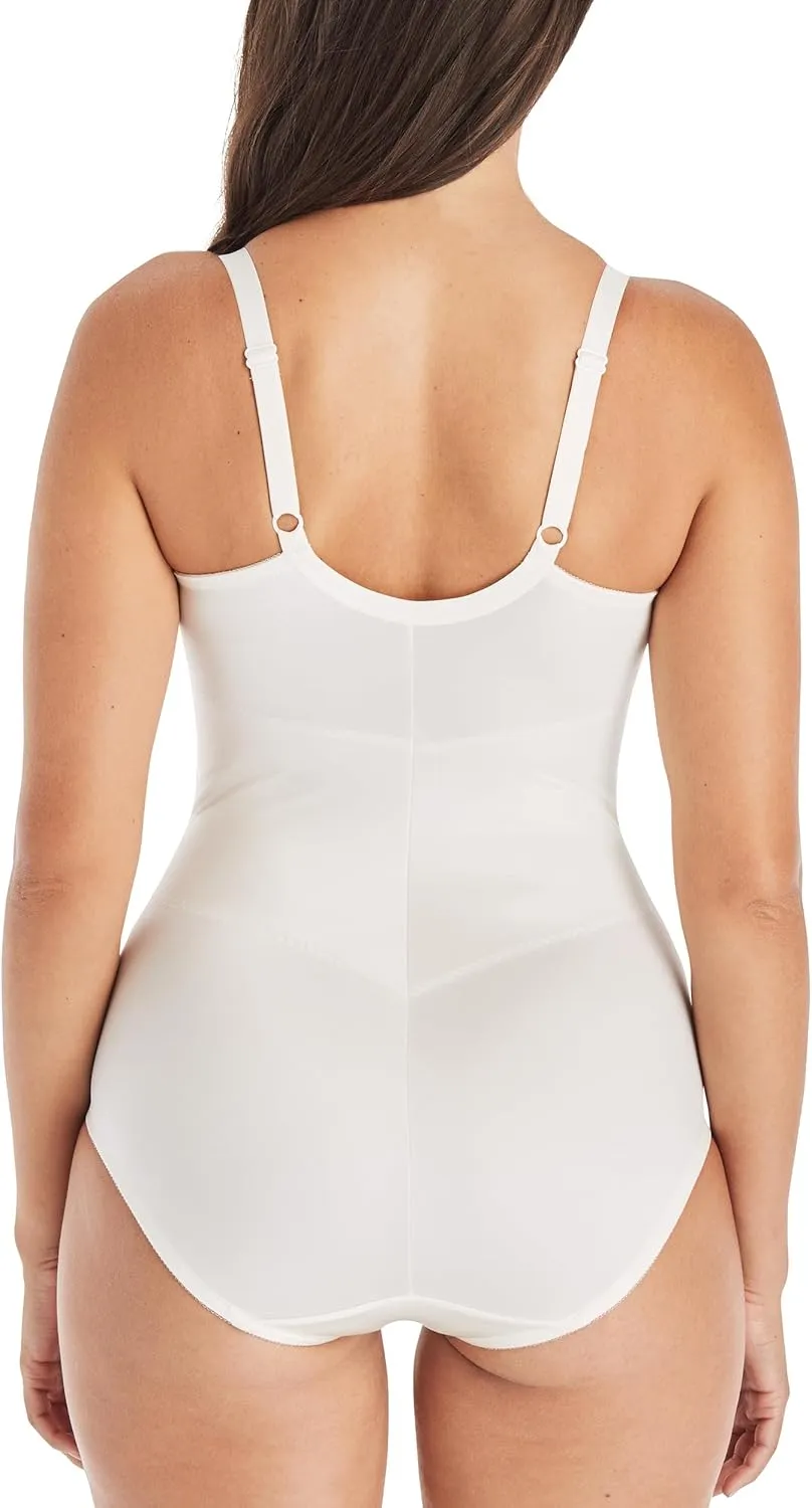 Maidenform Women's Shapewear Tummy Control Bodysuit, Built-In Underwire Bra, Ultra Firm Control Shapewear for Women