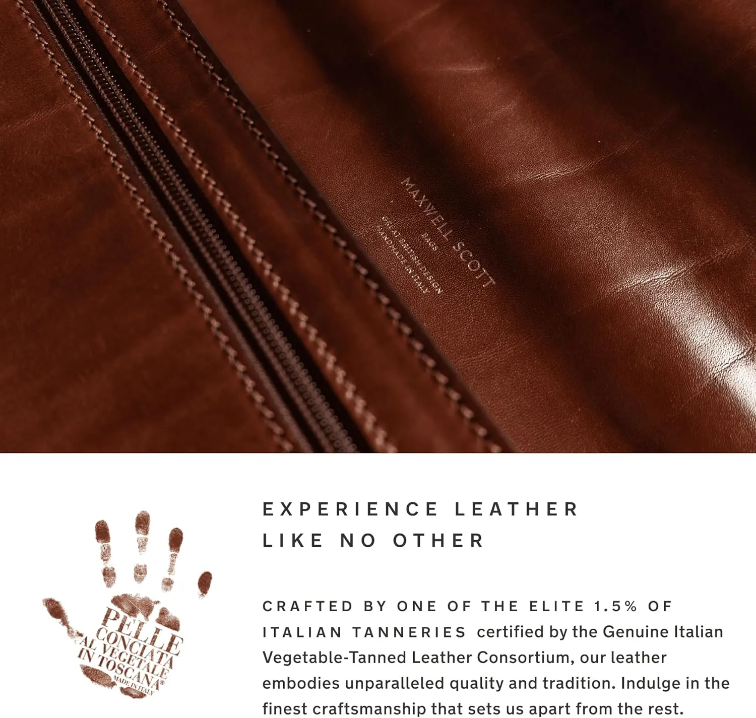 Maxwell Scott - Mens Luxury Leather Magnetic Money Clip - Handmade from Premium Italian Full Grain Hides - The Pesaro