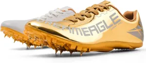 Maylrvjv Men's Women's Track and Field Shoes Racing Jumping Sprint Sneakers Professional Running Spikes Athletic Shoes