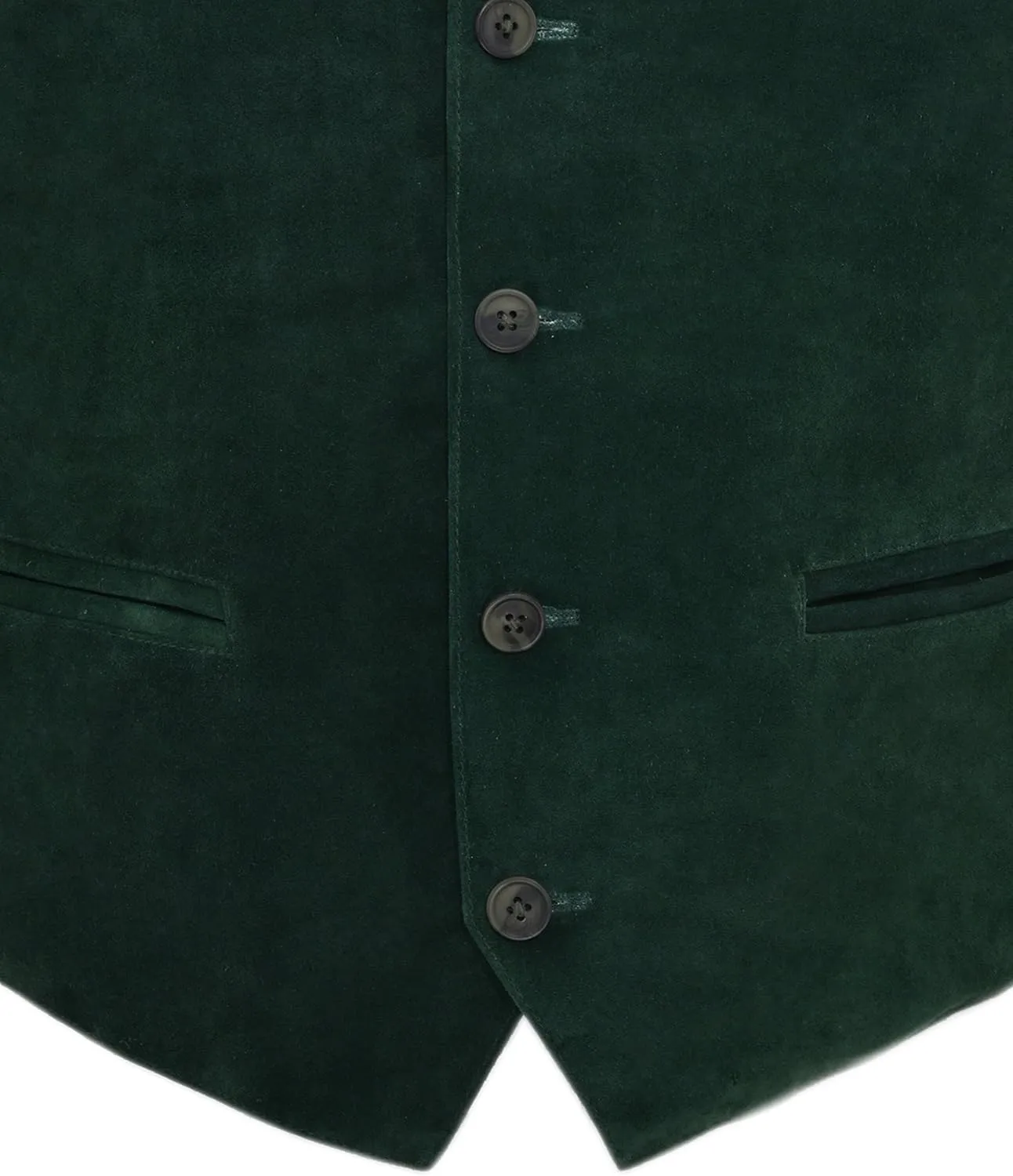 Men’s Suede Real Leather Waistcoat Western Cowboy Festival Party Fashion Vest
