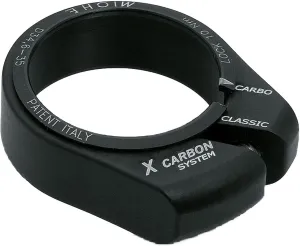 Miche Lightweight X-Carbon alloy Bianchi bicycle bike Seatpost saddle Clamp Fits 35.2 to 35.6mm black 29g